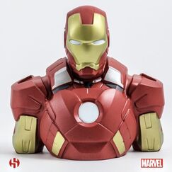 Figurka skarbonka Marvel - Popiersie Iron Mana (20 cm)