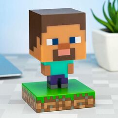Lampka Minecraft - Steve