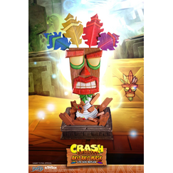 Maska Crash Bandicoot - Life Size Aku Aku Mask