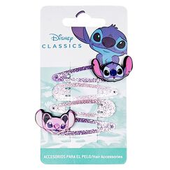 Zestaw 4 spinek do włos&oacute;w Disney Stitch