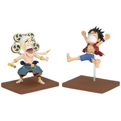 Figurka One Piece World Collectable - Monkey D. Luffy & Enel