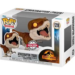 Figurka Funko POP! Jurassic World - Atrociraptor Tiger Exclusive