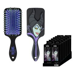 Szczotka do włos&oacute;w Disney Villains - Maleficent
