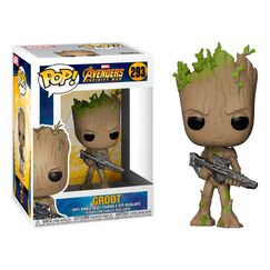 Figurka Marvel POP! - Avengers Infinity War - Teen Groot with Gun