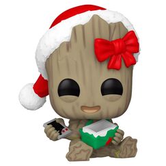 Figurka Marvel POP! - Groot with Present