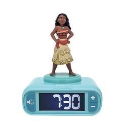 Lampka 3D z budzikiem Disney Moana