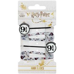 Zestaw 4 spinek do włosów Harry Potter - Peron 9 i 3/4