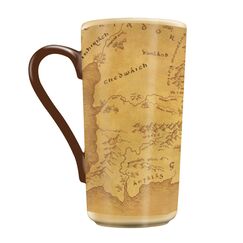 Duży kubek Władca Pierścieni - Mapa Śródziemia (470 ml)