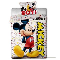 Komplet poszewek z mikrofibry Disney - Mickey (140x200cm)