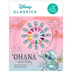 Notes Disney - Stitch Ohana (12 kredek w zestawie)