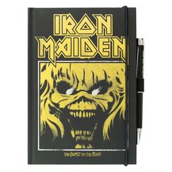 Notes premium A5 Iron Maiden (długopis z latarką)