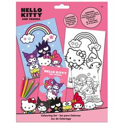 Zestaw do kolorowania Hello Kitty and Friends