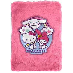 Notes pluszowy A5 Hello Kitty and Friends