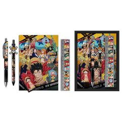 Zestaw przybor&oacute;w szkolnych One Piece (5 element&oacute;w)