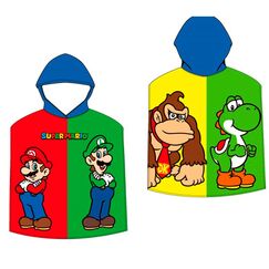 Ręcznik typu poncho Mario Bros