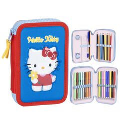 Pi&oacute;rnik podw&oacute;jny z wyposażeniem Hello Kitty