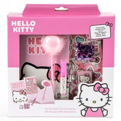 Zestaw prezentowy pamiętnik z akcesoriami Hello Kitty