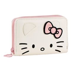 Portfel ze sztucznej sk&oacute;ry Hello Kitty