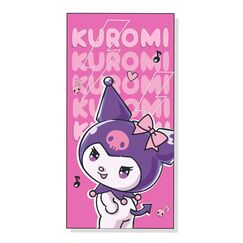 Ręcznik plażowy z mikrofibry Hello Kitty - Kuromi (70x140cm)