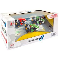 Zestaw 3 samochod&oacute;w Mario Kart Pull Speed - Mario, Luigi, Yoshi