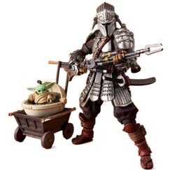 Zestaw figurek Star Wars - Ronin Mandalorian Beskar Armor & Grogu