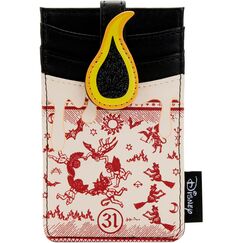 Portfel na karty Hovus Pocus Loungefly - Black flame