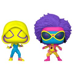 Zestaw 2 figurek Spider-Man POP! - Spider-Gwen & Spider-Woman (Exclusive)
