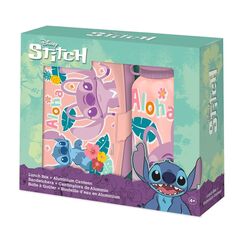 Pudełko śniadaniowe z butelką 500ml Disney - Stittch