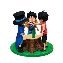 Figurka One Piece Revible Moment Ichibansho - Ace & Sabo & Luffy (Dramatic Memories)