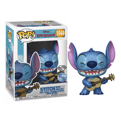 Figurka Lilo & Stitch POP! - Stitch with Ukulele (Diamond)