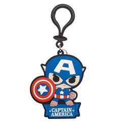 Brelok Marvel - Kapitan Ameryka Chibi