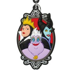 Brelok Disney - Evil Queen, Ursula, Maleficent