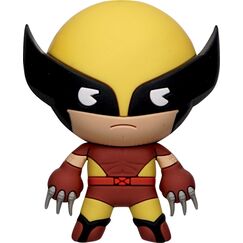 Magnes 3D z gąbki Marvel - Wolverine (Brown Suit)