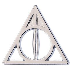 Przypinka metalowa Harry Potter Insygnia śmierci