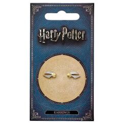 Kolczyki Harry Potter Złoty znicz (posrebrzane)