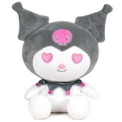 Pluszową zabawką Hello Kitty i Przyjaciele - Szara Kuromi 16 cm