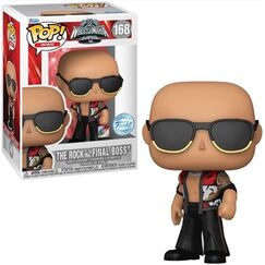 Figurka WWE POP! - The Rock Final Boss (WrestleMania 40)