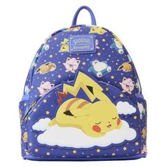 Mini plecak Pokemon - Sleeping Pikachu and friends