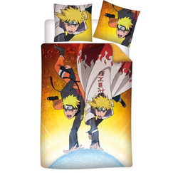 Komplet poszewek Naruto - Minato & Naruto (140x200cm)