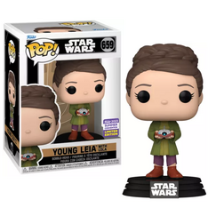 Figurka Star Wars POP! Young Leia with Lola