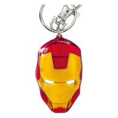 Brelok metalowy Marvel - Głowa Iron Mana