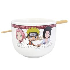 Miska do ramen z pałeczkami Naruto - Team Seven 414ml