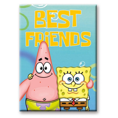 Magnes SpongeBob Kanciastoporty - Best Friends