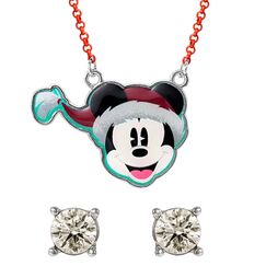 Zestaw biżuterii Disney Myszka Mickey - Xmas