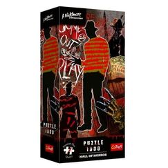 Puzzle Hall Of Horror Koszmar z ulicy Wiąz&oacute;w Premium Plus Quality (1000 element&oacute;w)