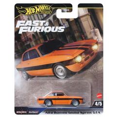 Model pojazdu Hot Wheels Premium 1/64 - Alfa Romeo Giulia Sprint GTA (Szybcy i Wściekli) (JBM04)