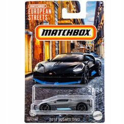 Model pojazdu Matchbox European Streets - 2018 Bugatti Divo
