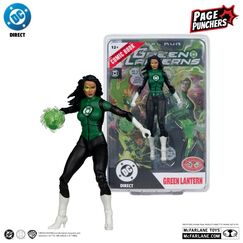 Figurka z komiksem DC Direct Page Punchers - Green Lantern Jessica Cruz (Green Lanterns #48) [Red Platinum Edition]