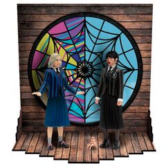 Zestaw 2 figurek Wednesday - Wednesday & Enid