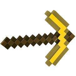 Złoty kilof Minecraft 40cm